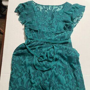 Moulinette Soeurs Teal Dress